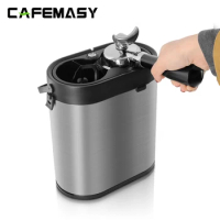 CAFEMASY Automatic Coffee Portafilter Cleaner Electric Cleaner For 58mm Portafilter Commercial Powder Bowl Cleaning Machine