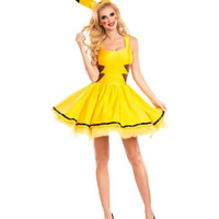 Halloween Pikachu  Pokemon Cosplay Costume Cosplay Costume Angel Costume Elf Costume 3.26DXQ