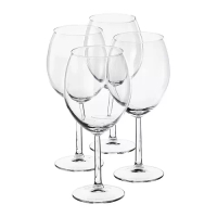 SVALKA 酒杯, 玻璃杯, 透明玻璃