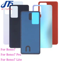 10Pcs Replacement For OPPO For Reno7 For Reno 7 Z Pro Lite 5G Back Battery Cover Rear Housing Chassis Body Door
