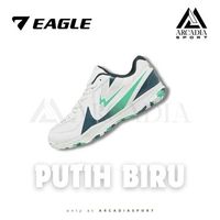 EAGLE MIRAGE SEPATU BADMINTON BULUTANGKIS ARCADIA SPORT 39 PUTIH BIRUTUA