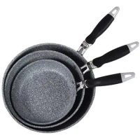 5 Types Stainless Steel NonStick Frying Pan Universal Kitchen Cookware For Stove Top Induction Stoves Ceramic Electric Stoves