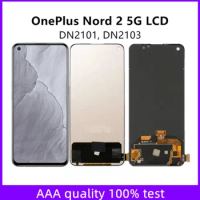 AMOLED/TFT 6.43 inch for OnePlus Nord 2 5G LCD screen touch screen digital converter assembly replacement DN2101, DN2103 LCD