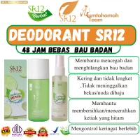 DEODORANT SPRAY SR12 AMPUH HEMPAS BAU KETIAK / DEODORAN TAWAS ATASI BAU BADAN / DEODORAN SPRAY SR12 