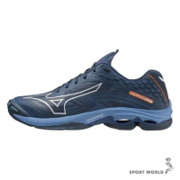 Mizuno 美津濃 WAVE LIGHTNING Z7 男鞋 女鞋 排球 止滑橡膠 藍 V1GA220021