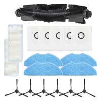 Main Side Brush Filter Mop Cloth Bag Kit For 360 For Botslab S8 Plus Vacuum