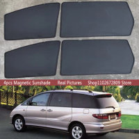 Magnetic Car Sunshade Shield Front Windshield Curtain Sun Shade For Toyota Previa Estima Tarago ACR30 XR30 XR40 Accessories