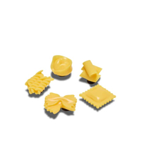 ตัวติดรองเท้า JIBBITZ  REALISTIC PASTA 5 PACK