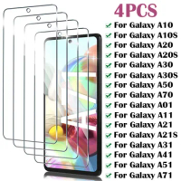 Tempered Glass for Samsung Galaxy A51 A71 A31 A41 A01 A21S Screen Protector for Samsung A50 A70 A30S A20S A40 A10 A52 A22 A32 5G