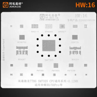 BGA Reballing Stencil Template for Huawei Honor 50 50Pro 778G/ SM7325 PM7325 PM7350C