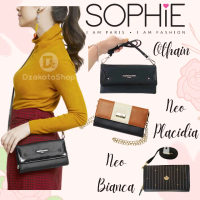 Dompet Wanita Terbaru 2024 Cewek Clutch Sophie Martin Paris Othain Hitam Neo Bianca Neo Placidia Cok