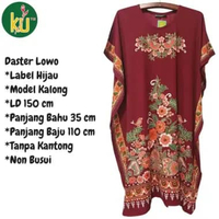 Kencana Ungu Daster Lowo Daster Kalong Daster Kekinian Kalong Label hijau Daster Lowo Lablel Hijau D