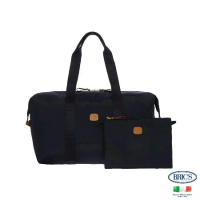 BRICS 義大利 X-Bag 2合1摺疊旅行袋 附小側背包背帶