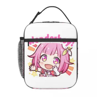 Custom Project Sekai Emu Otori Lunch Bag Women Cooler Warm Insulated Lunch Boxes for Adult Office