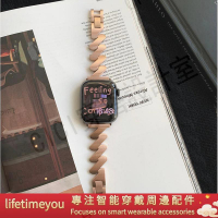 波浪紋啞光 不鏽鋼錶帶 適用Apple Watch 蘋果手錶錶帶 S7 S8 S6 SE 5 4 45mm 40mm【亞德機械五金家居】