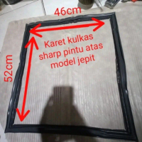 KARET PINTU KULKAS SHARP ATAS ORIGINAL GASKET PINTU ATAS GASKET