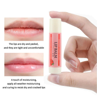 4pcs Smooth Lip Balm Lipcare Hydrating  Fruit Lip Baim Long-lasting Moisturize Light Texture Lip Bal
