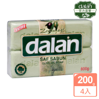 【土耳其dalan】頂級橄欖油活膚皂(200gx4入超值組)