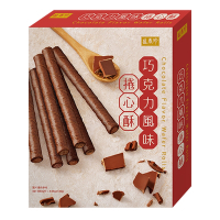盛香珍 巧克力風味捲心酥140g/盒
