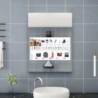 Wholesale Illuminated Android System Magic Mirror Speaker Video Health Management Led Tv Mirror Wall Mount Bathroom Smart Mirror