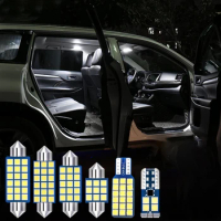 5pcs LED Bulbs Car Interior Light Kit For Mazda 3 6 BM GJ Axela ATENZA 2014 2015 2016 2017 2018 Dome Reading Light Trunk Lamps