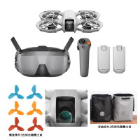 【DJI】NEO 沉浸式飛行套裝 掌上無人機 體感遙控 飛行眼鏡N3+穿越搖桿組合+1年保險+專屬贈品(公司貨)