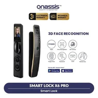 ONASSIS SMART LOCK X6 PRO 3D FACE RECOGNITION
