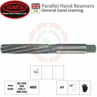 Hand reamer 7.5mm HSS merk SOMTA