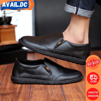AVAIL.DC Sepatu original pria kasual slip on kerja kantor GA Thomson leather syntetic premium
