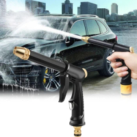 Car Wash Portable High Pressure Water Gun Cleaning Adjustable High Pressure Washer Gun Car Cleaning Tools Automobile Accessories