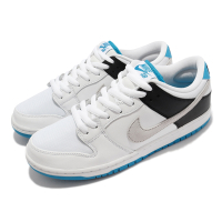 Nike 滑板鞋 SB Dunk Low PRO 運動 男鞋 氣墊 舒適避震 Laser Blue 穿搭 白灰 BQ6817-101