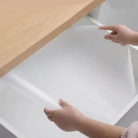 Non-Stick Kitchen Cabinet Mat Cupboards Shelves Water Oil-Proof Closet Pad Cuttable Drawer Placemats Liner Home Accessories