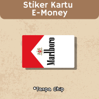 Stiker Kartu EMoney (Tanpa Chip) - Model Marlboro