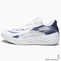 【下殺】Puma 男鞋 籃球鞋 緩衝 輕量 All-Pro NITRO 白藍【運動世界】37908103