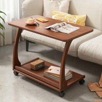 沙發邊幾邊柜可移動茶幾實木框架角幾小桌子沙發旁置物架床邊桌子
