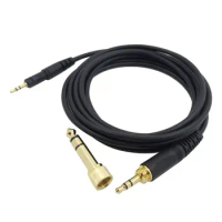Universal 3.5mm Plug Earphone Cable for Audio-Technica ATH-M50X M40X M60X M70X Headphone Line