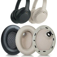 Foam Ear pads Ear Cushions Replacement for Sony MDR-1000X WH-1000XM2 M3 M4 M5 Headphones Earpads,Protein Leather Earmuffs