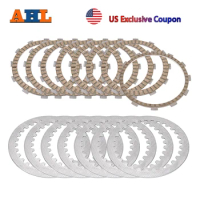 AHL Motorcycle Clutch Friction Plates &amp; Steel Plates Kit For Honda ST1300 ST1300A ST1300P ST1300PA Police ABS ST 1300 A P PA