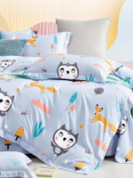 ผ้านวม 70X90 นิ้ว (ทวินไซส์) รุ่น TENCEL MIX TCM32 สีฟ้า