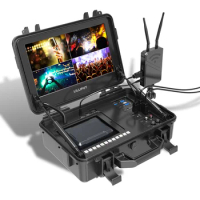 Multiview 12.5" Portable UHD 4K 3G SDI HDMI Quad Split Broadcast Director's Monitor
