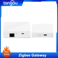 Tuya Zigbee Gateway HUB Wireless Smart Home Bridge Smart Life Remote Control Zigbee Protocol Works With Alexa Google Home