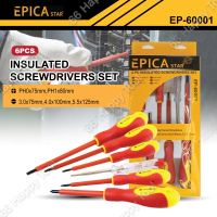 New Popularity NewArrivalsEpica Star 6pcs Insulated Screwdrivers Set Repairing Hand Tool Kit with PR