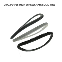Wheelchair Accessories Tire 20 22 24 26 Inch Outer Solid 20/22/24/26x1 3/8 26x1.95Non-pneumatic Rear Wheel