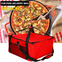 16inch Cake Transport Pouch Food Warmer Bag Pizza Storage Holder Waterproof Warming Bag Portable Food Delivery Bag Pizza Bag