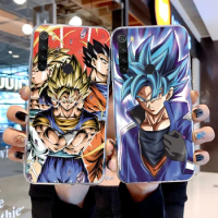 Anime Dragons-Balls Son-Gokus Silicone Case For Xiaomi Redmi Note 8 8T Cover Capa Bags Clear for redmi Note 8 pro Transparent