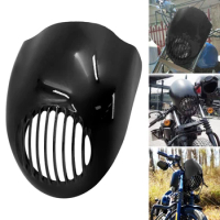 Motorcycle Headlight Fairing Front Mask Windshield Headlight Fairing Cover For Harley Sportster XL 883 1200 Dyna Low Rider FXRS