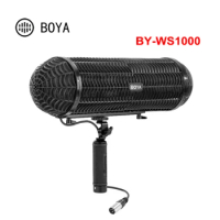 BOYA WS1000 condenser microphone for Camera Video Studio recording studio mic for Canon Nikon Youtube condenser microphone
