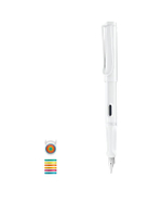 ปากกาหมึกซึม รุ่น Safari 6 Rings T10BL 0.7 มม.   สีขาว