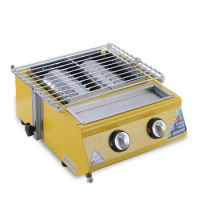 gas smokeless bbq oven grill /LPG gas barbecue oven