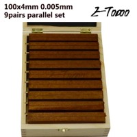 100x4mm 9pairs high precision parallel set Parallelism: 0.005mm parallel bock set Hardened Parallels Tools